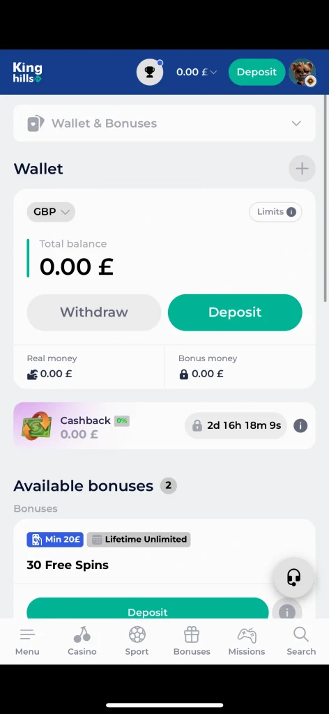 kinghill-Banking Methods