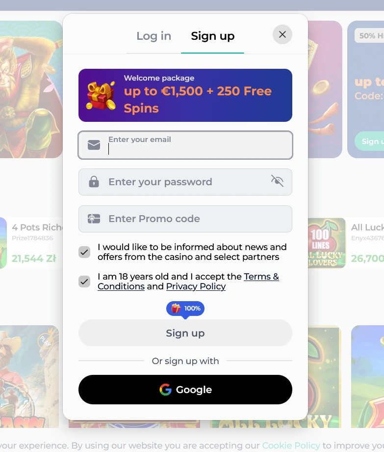 kinghills-casino-sign up